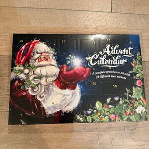 ADVENT CALENDAR FOR GARDENERS SEED SACHELS GROWHOUSE NEW